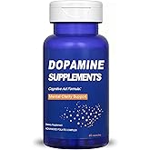 CJMJIM Dopamine Brain Food - 60 Veg Capsules | All Natural Neurotransmitter Support for Mental Alertness | Promotes Dopamine Production | Brain Food with L - Phenylalanine, L - Tyrosine (1)