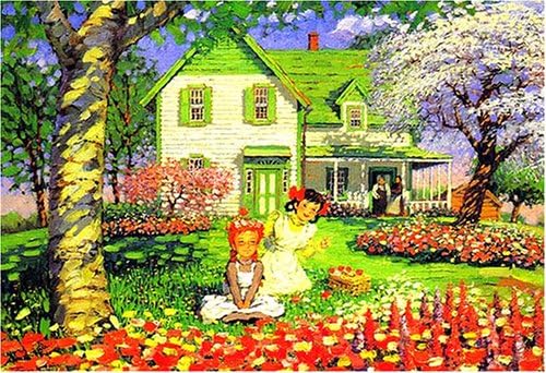 Amazon 300ピース ジグソーパズル 赤毛のアン 花の季節 26x38cm ジグソーパズル おもちゃ