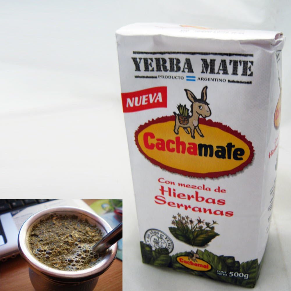 Yerba Mate Cachamate Hierbas Serranas Valley Herbs Blend
