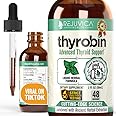 Thyrobin - Advanced Thyroid Support Supplement - Liquid Delivery for Better Absorption - Iodine, Stinging Nettle, Kelp, Astragalus, Ashwagandha & More!