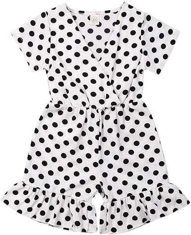 polka dot romper baby