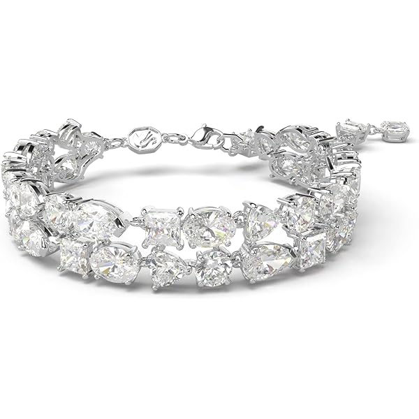 Amazon.com: Swarovski Crystal Authentic Swan Lake Bangle
