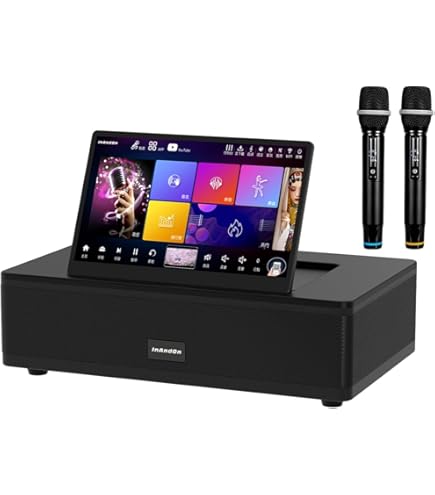 Amazon.com: 2022 Karaoke Play inandon- KV-V3 MAX 18.5-inch Touch