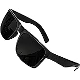 grinderPUNCH Mens Oversized Sunglasses XL Big Head Fit, Extra Wide Frame Sunglasses for Men, Big Heads, XXL Large Wide Shades
