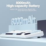 AULA F99 Mechanical Gaming Keyboard Bluetooth 5.0 2.4GHz USB-C Hot-Swappable view 8