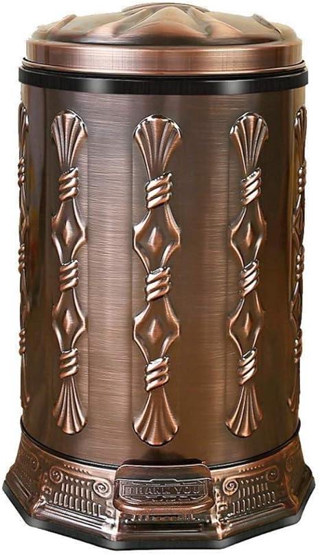 Bote de Basura Pedal De La Familia Salón Cocina Baño Papelera Tapa