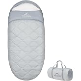 Naturehike XXL Oval Sleeping Bag for Adults with PFAS-Free Fabric | Protein Fibers Sleeping Bag with Arm Zippers for All Seasons, Machine Washable Sleeping Bags for Camping Home Office