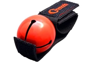 Coghlan's Magnetic Bear Bell with Silencer, Red – Outdoor Safety for Hiking, Camping, and Wildlife Protection – Noise Alert D