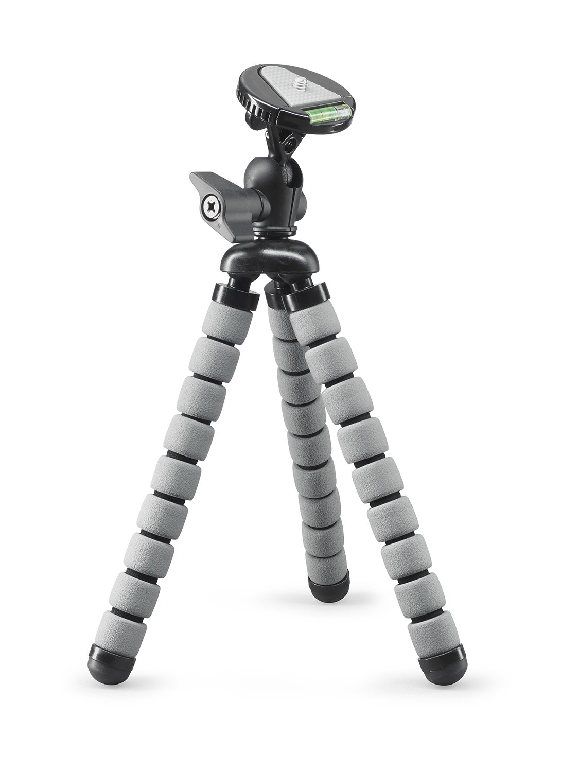 Cullmann - 50066 - Alpha 655 Flexible Mini Tripod including Ball Head and Quick Coupling System, 25 cm - Grey