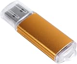 Peowuieu 64MB USB 2.0 Flash Drive Pen Drive U Disk Golden PC TV 53mm view 7