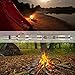WAOAW Emergency Survival Fire Starter Kit with Compass and Whistle
