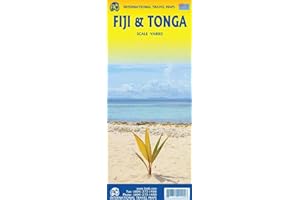 Fiji & Tonga Travel Reference Map - 2025 Edi