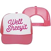Well Sheeyit Trucker Hat – Funny Southern Snapback Cap for Men & Women | Foam Front 5 Panel Mesh Back | Adjustable Fit