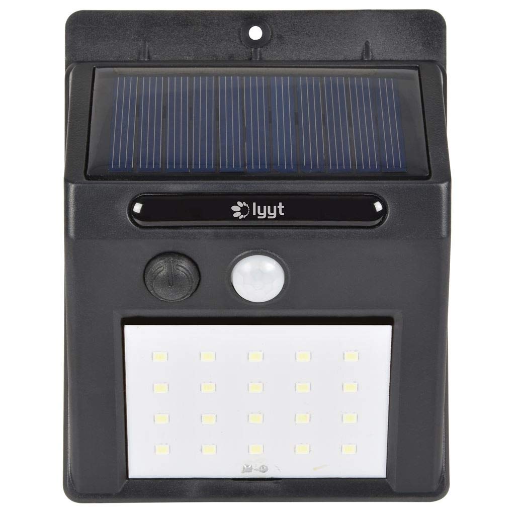 Lyyt | Super Bright Outdoor Security Solar Light with Sensor | 20 x LEDs