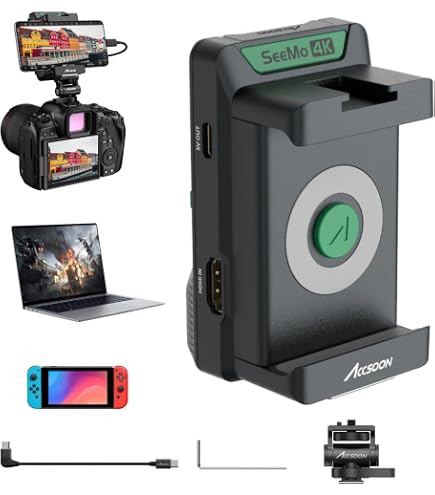 Amazon.com: Accsoon SeeMo 4K HDMI Video Transmission System for i