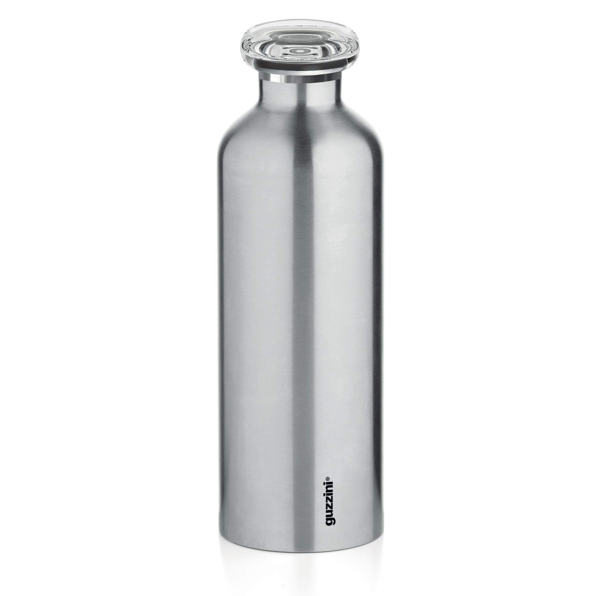 Guzzini Bottles, Stainless Steel Polypropylene, Steel/Silver, One Size