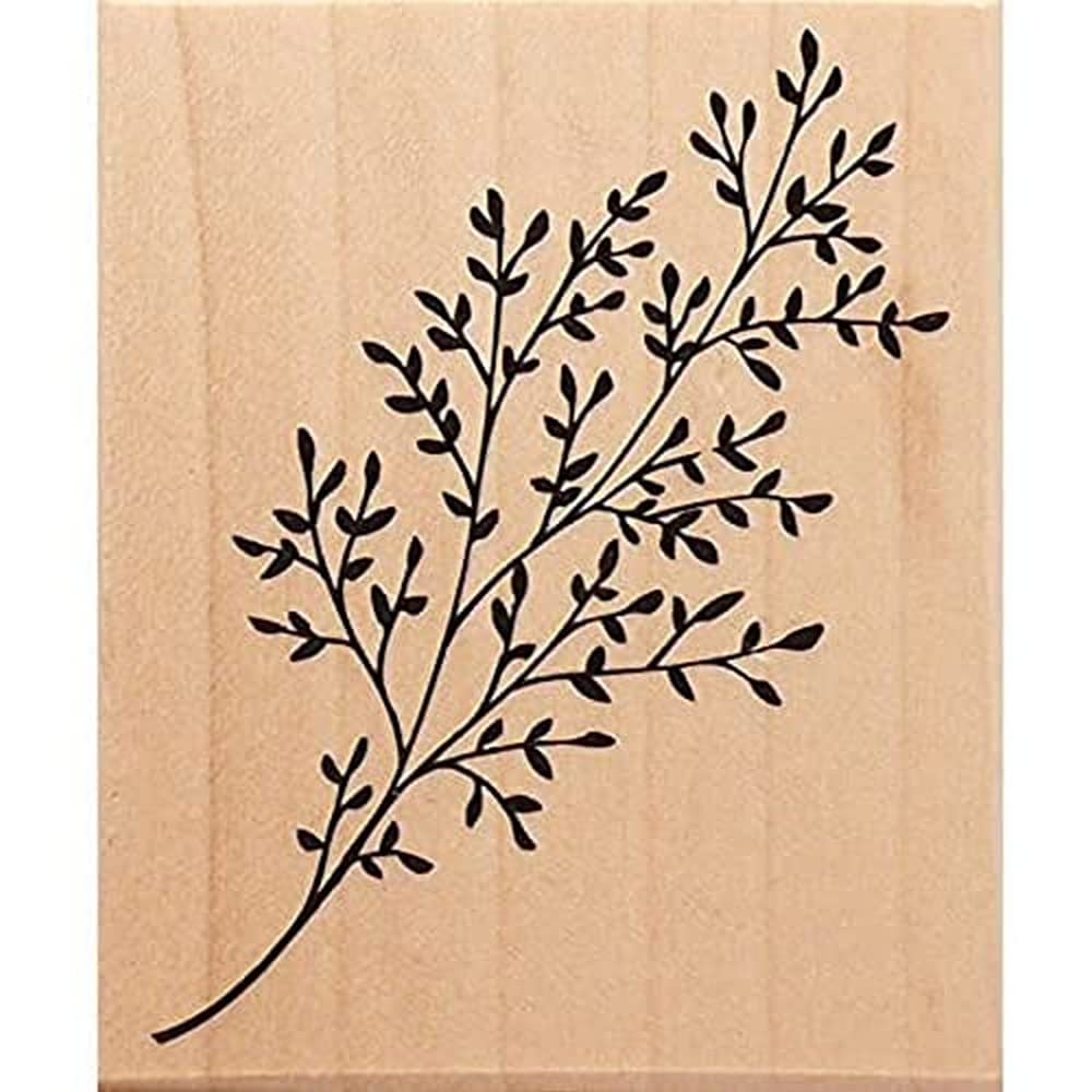 Artemio Type F Branch Wooden Stamp