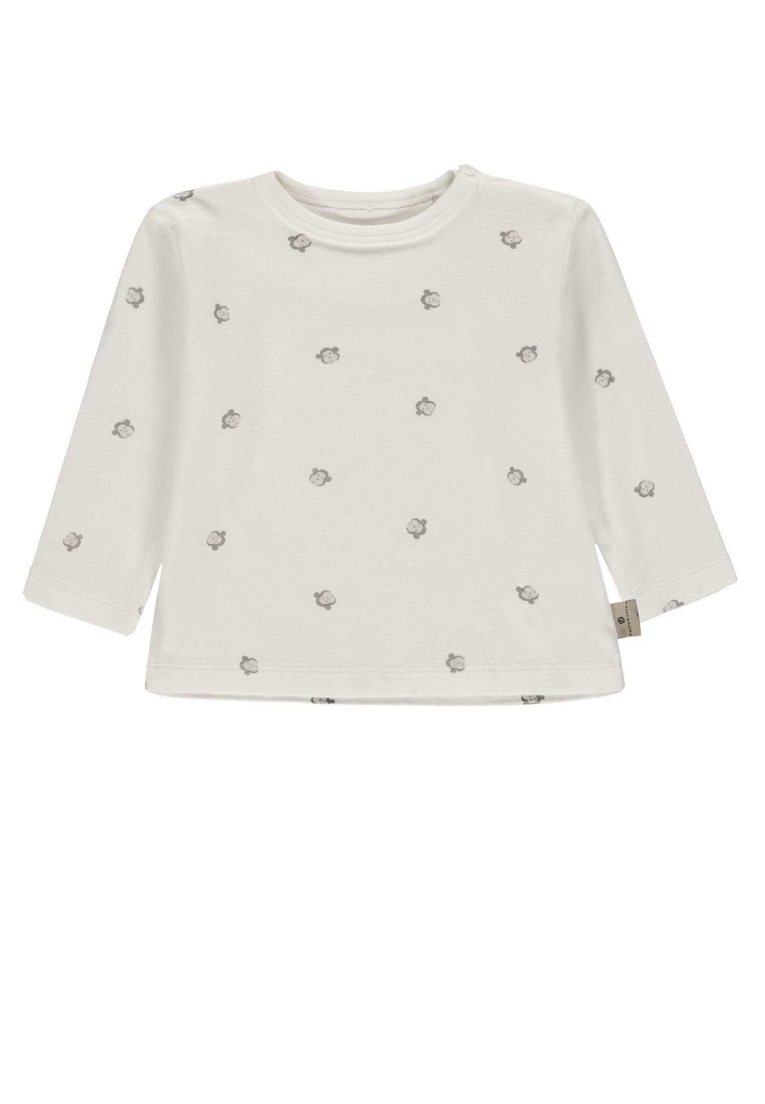 Bellybutton mother nature & me Baby T-Shirt 1/1 Arm, Multicolour (Allover|Multicolored 0003), 86