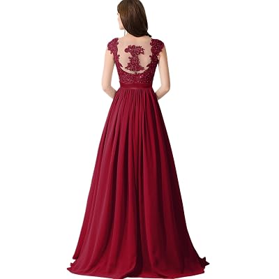 babyonline bridesmaid dresses BABYONLINE Customized Sage Long Sleeves A Line Tulle Bridesmaid Dress With Appliques Court Train Open Back Wedding Guest Dresses