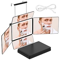 OLIBUY 5 Way Mirror, 360 Mirror for Self Hair