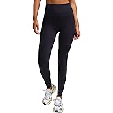 Awwena Women's High Waisted Thick Yoga Leggings with Pockets 28'' Buttery Soft Squat Proof Gym Athletic Workout Pants