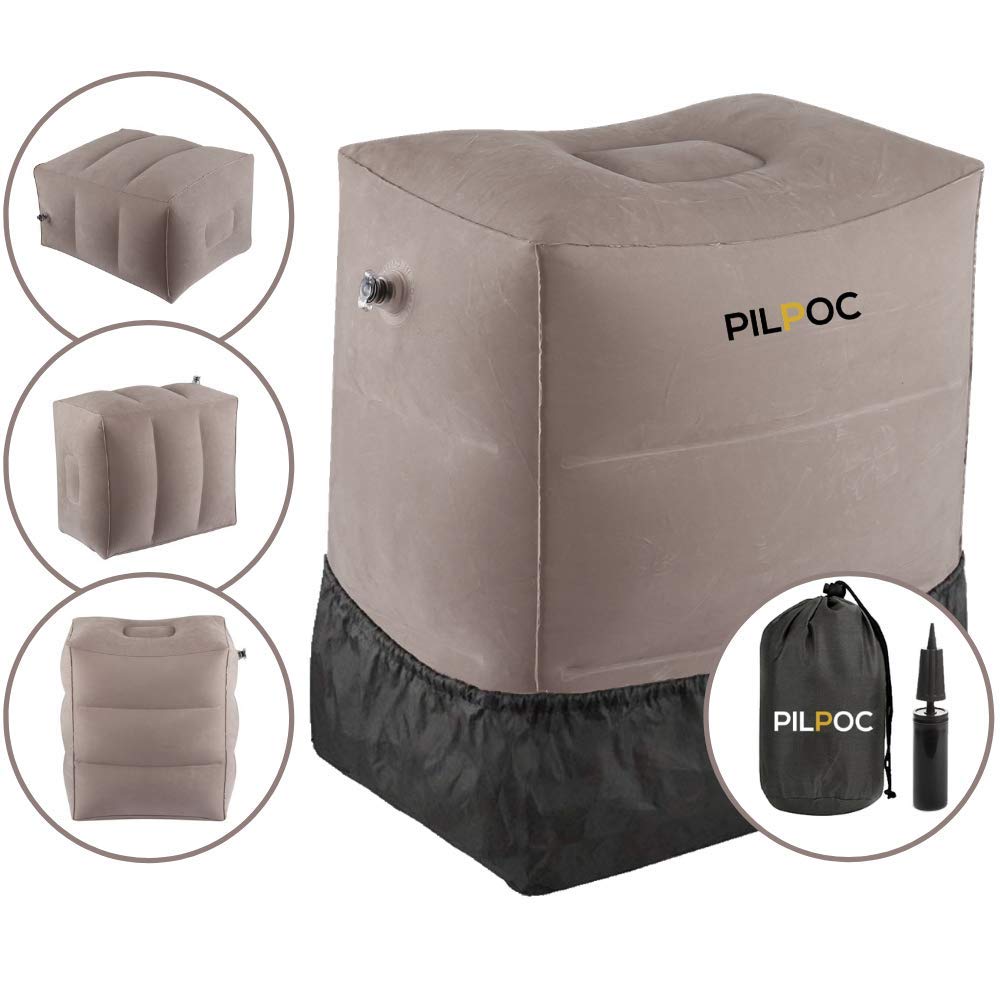 Best travel ottoman for airplane