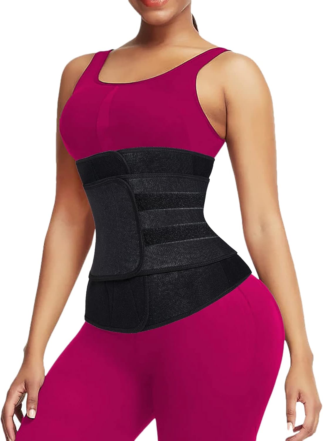 qeesmei waist trainer belt