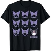 Kuromi Real T-Shirt - Unisex Kids Adult - Black - Short Sleeve - Cotton 100% - Small