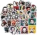 Demon Slayer Stickers [100pcs] Waterproof Vinyl Decoration for Laptop, Water Bottle, Hydroflask, MacBook, Scrapbook Anime Decal Home Wall Garden Window Snowboard