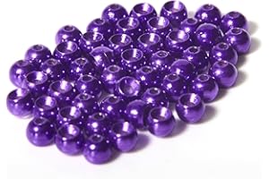 ANGLER DREAM 50 PCS Tungsten Beads Nymph Head Ball Fly Tying Beads Fly Tying Materials Six Colorful Colors 2.0MM-3.5MM