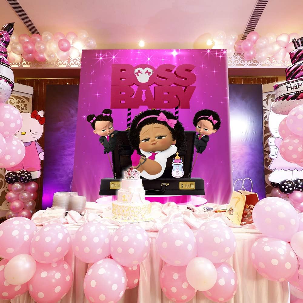 boss baby girl baby shower decorations
