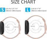 AK 4 Pack TPU Straps for Fitbit Versa 4/Sense 2, Multicolor Small/Large view 2