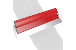 LARICEO 40-Inch Drywall Skimming Blade - Smooth Finish, Precision 0.5mm European Stainless Steel Blade (Replaceable), Ergonomic Comfort Grip, Drywall Skimming Blade Tool for Drywall/Wallboard/Plasterboard