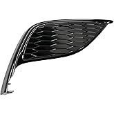 Magimaker Front Bumper Fog Light Cover - Right Side Glossy Black Bezel Frame Compatible with Toyota Camry SE/XSE 2021-2024 | Replaces 81481-06220 TO1039242 | Fog Lamp Housing Trim Panel Accessory