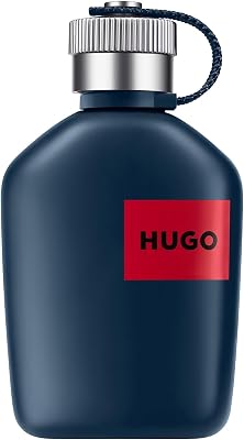 HUGO Jeans Eau de Toilette para Hombre | Fragancia masculina aromática fougère con notas de pomelo y menta piperita | 75 ml