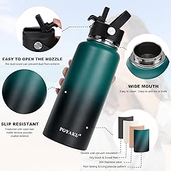32oz Insulated Stainless Steel Water Bottle with