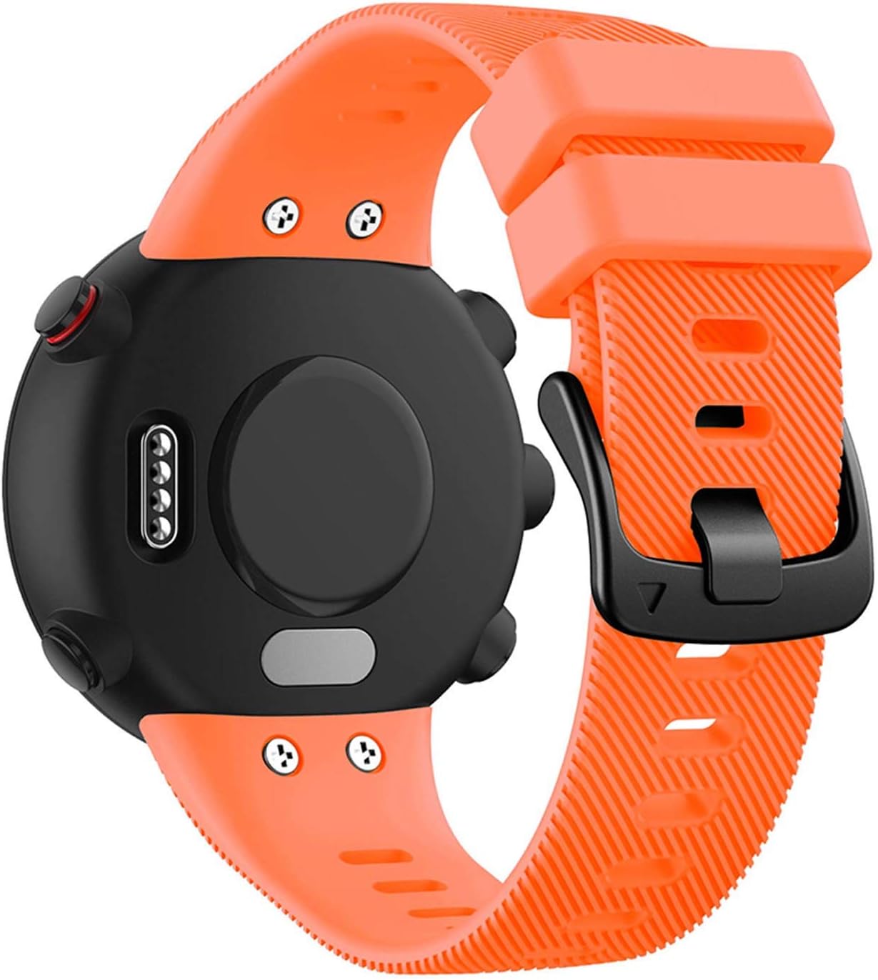 GVFM Correa compatible con Garmin Forerunner 45, pulsera deportiva de silicona de repuesto para Forerunner 45 y Swim 2