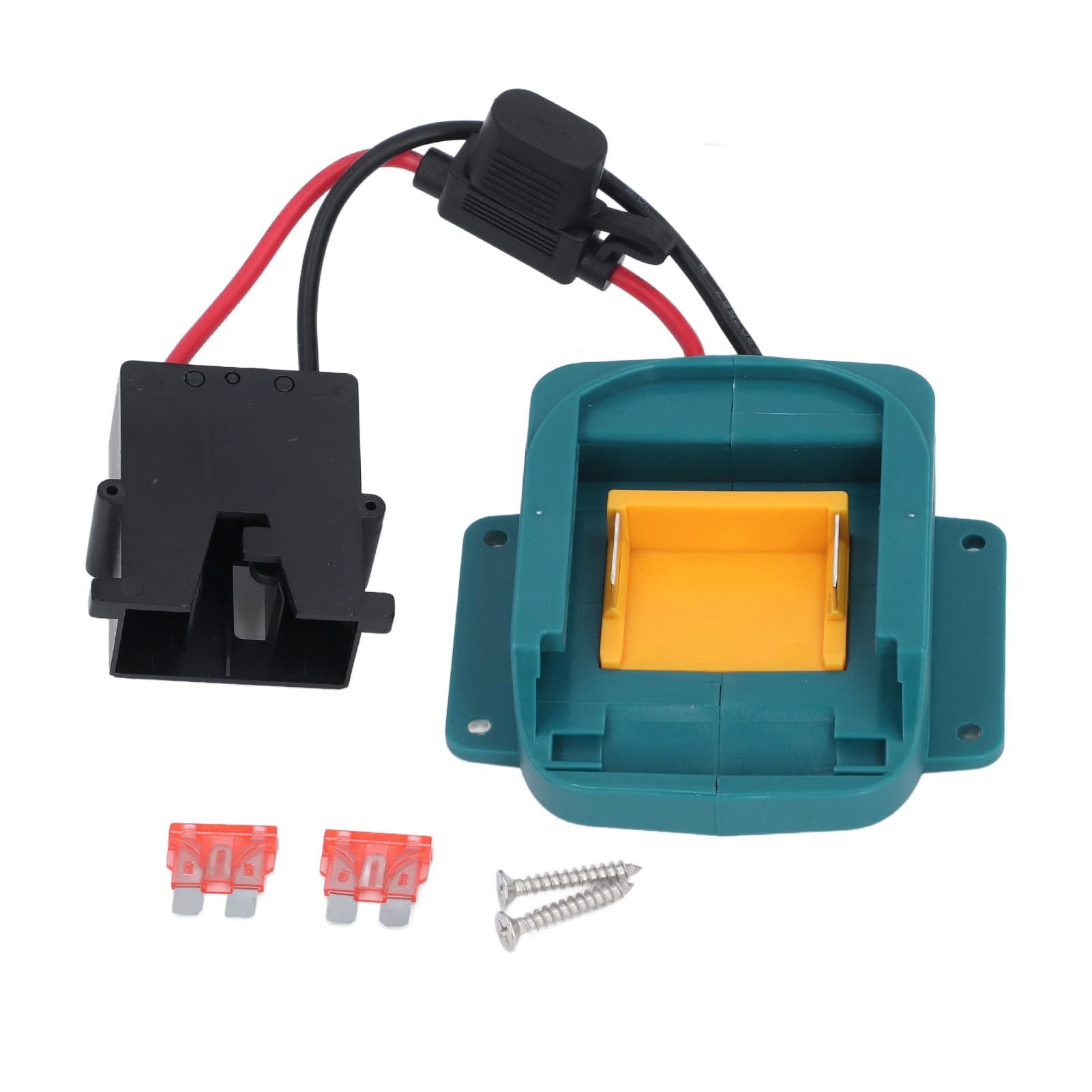 18V Battery Adapter Conversion Kit with Wire Harness for BL1850 BL1860 Kids Ride On Toys Electric Vehicles Black Connector