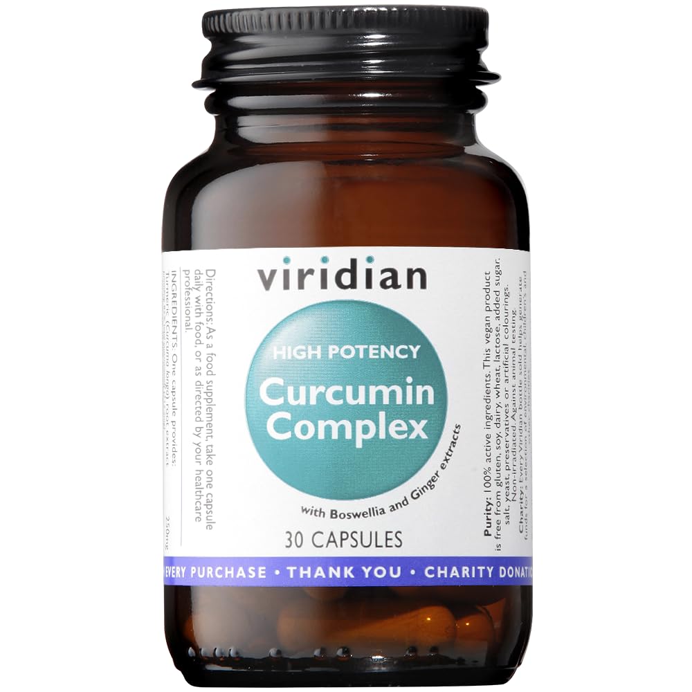 Viridian High Potency Curcumin Complex 30 veg caps