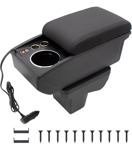 Secondary storage box organizer armrest center console for Vitara 2016-2021