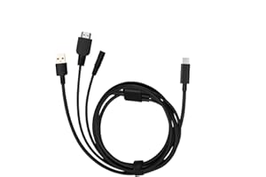 HUION 3-in-1 Cable for Kamvas 22 kamvas 22 Plus Drawing Tablet with Screen-CB06