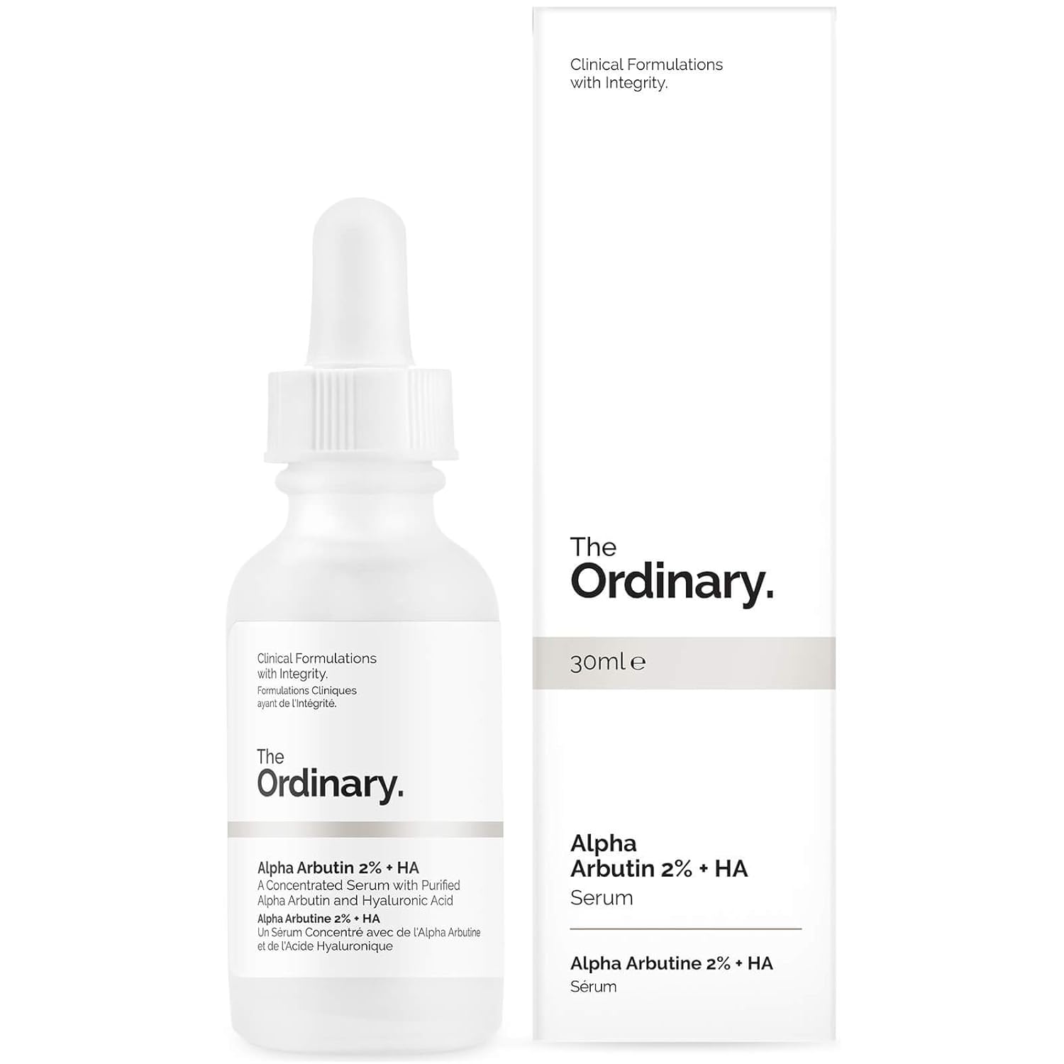The Ordinary Alpha Arbutin and Hyaluronic Acid Stain Resistant Serum