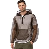 Aventik No-See-Ums Fine Mesh Mosquito Jacket and Suit Sets | Lightweight Mesh with Full Face Coverage for Fishing, Hiking &amp; Gardening Cool &amp; Comfortable, UV Protection