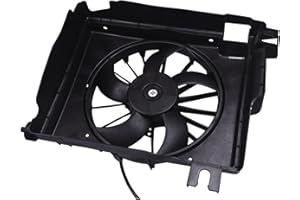 OYEAUTO Radiator Cooling Fan Assembly 621639 Compatible with Dodge Ram 1500 2004-2006,Ram 2500&Ram 3500 1994-2003 8.0L 8.3L V10