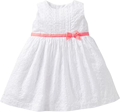 white eyelet dress amazon