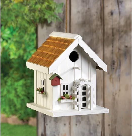 Songbird Valley Holz Vogelhaus Moderne Deko Vogelhaus Holz Kits Amazon De Garten