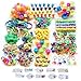 494-Piece Assortment of Small Toys and Goodies for Easter Egg Stuffers, Egg Fillers, Kids Easter Egg Hunt Basket Supplies and Carnival Prizes - Surprise Kids with Bulk Mini Toys to Fill Plastic Eggs