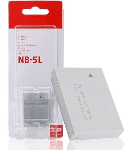 Amazon.com : STK NB-5L Battery For Canon Powershot SD790 Elph 190