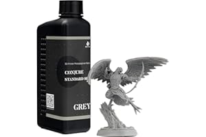 Chitu Systems Conjure Standard 8K Resin 3D Printer Resin, 1kg Fast Curing 405nm Standard Photopolymer Resin for LCD 3D Printing (Slate Grey)