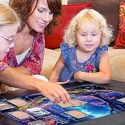EDGFRTOIO Playmat with Zones for MTG Card Game